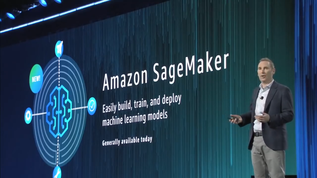 Amazon SageMaker launch at reinvent 2017